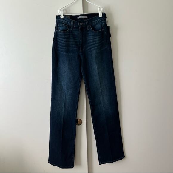 NWT Joe's Jeans Lavender High Rise Flare Jeans Dark Wash Wide Leg Size 27 $208 - Picture 3 of 11